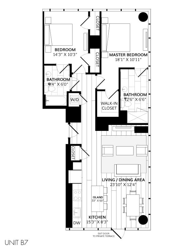 1213 Walnut Apartments - Center City Apartments - Midtown Village